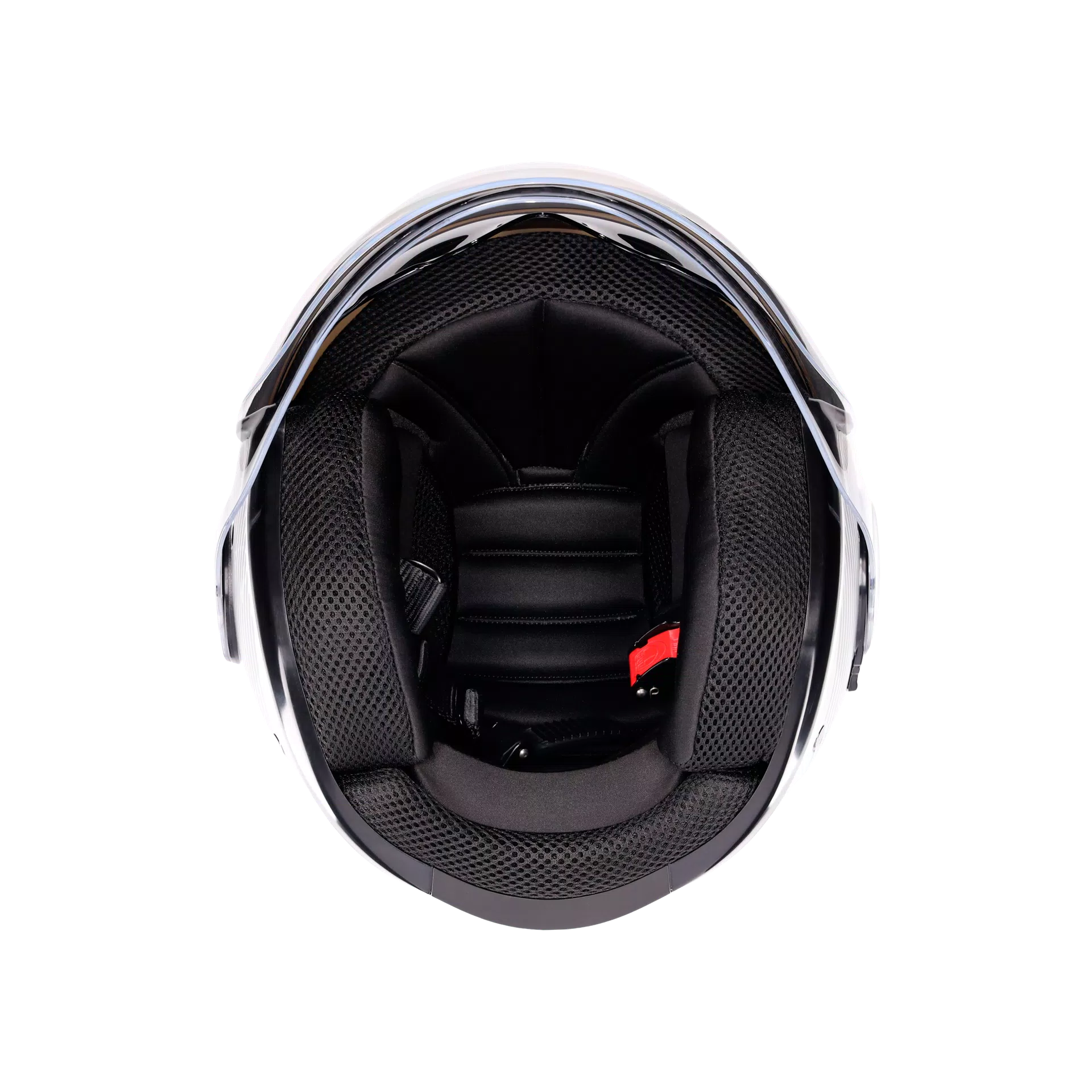 ETERES CAPOLIVERI MATT WHITE/ITALY - MOTORBIKE OPEN FACE HELMET E2206