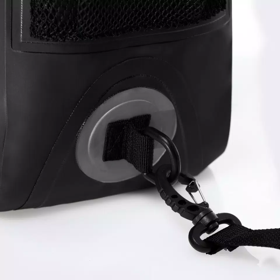 EXPLORER - MOTORCYCLE WATERPROOF BACKPACK (15 LT) - BLACK - 4