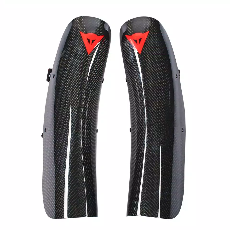 MEN'S NEW WC CARBON 2021 SKI SHIN GUARDS - BLACK - 1