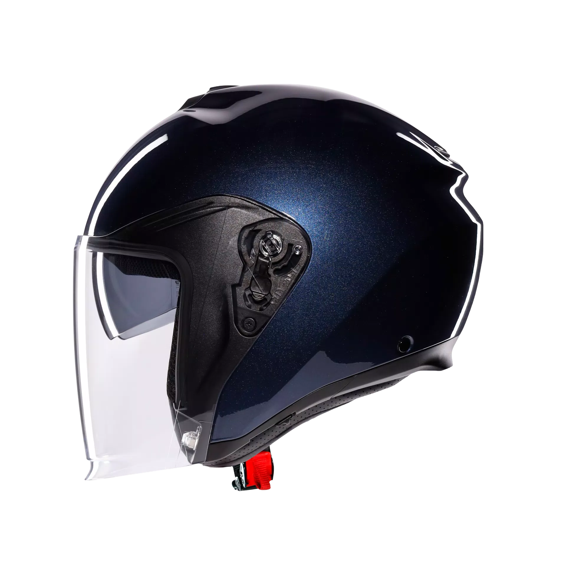 IRIDES MONO PROFONDO BLUE - MOTORBIKE OPEN FACE HELMET E2206