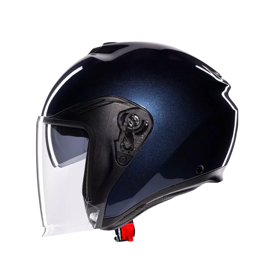 IRIDES MONO PROFONDO BLUE - MOTORBIKE OPEN FACE HELMET E2206 -  - 4