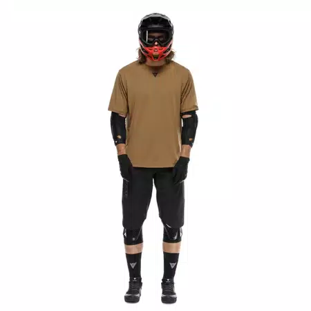 HG ROX JERSEY SS - MEN'S SHORT SLEEVE BIKE T-SHIRT - BROWN - 3