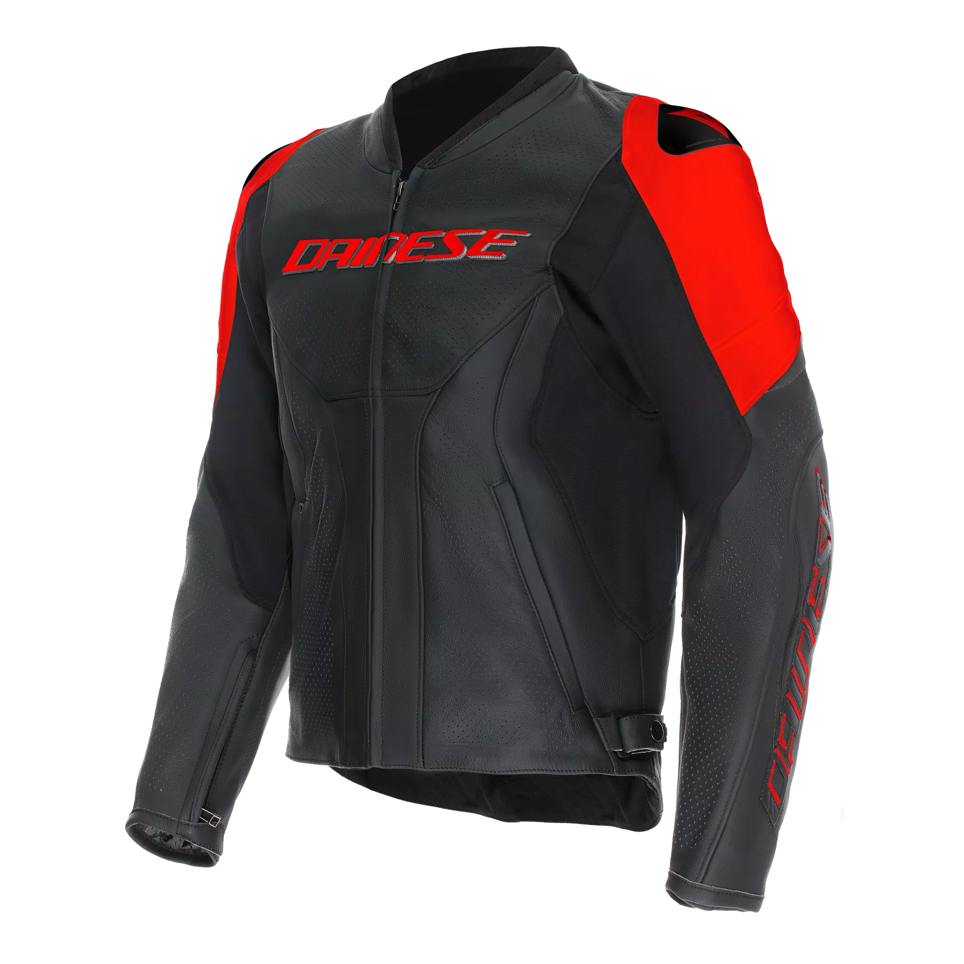 RACING 5 - BLOUSON MOTO EN CUIR PERFORÉ HOMME