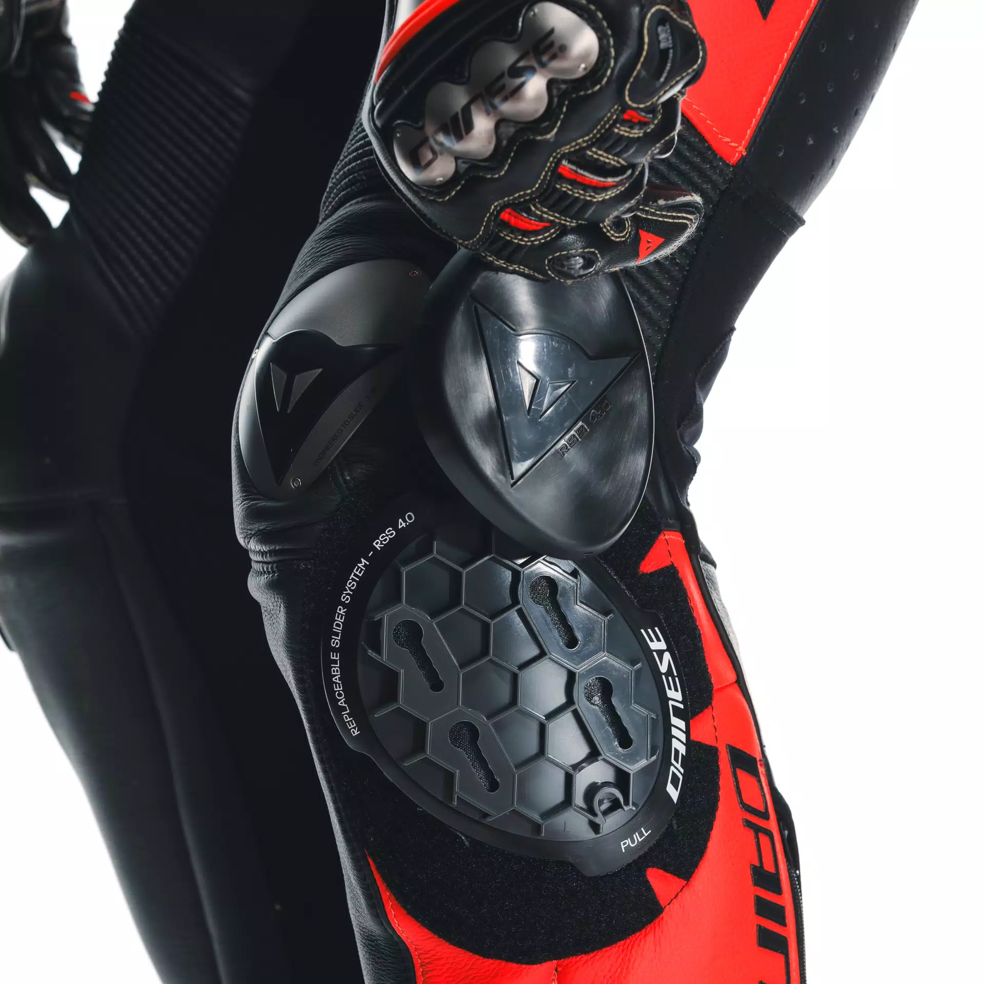MISANO 3 D-AIR&reg; - MEN'S 1-PIECE MOTORCYCLE PERFORATED LEATHER SUIT WITH AIRBAG