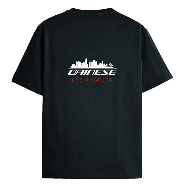 d-store-premium-skyline-t-shirt-los-angeles-skyline-anthracite image number 1