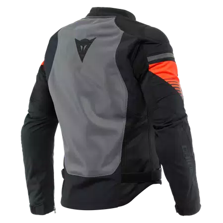 AIR FAST TEX JACKET - BLACK/GRAY/FLUO-RED - 2