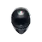 K1 S MATT BLACK - MOTORBIKE FULL FACE HELMET E2206