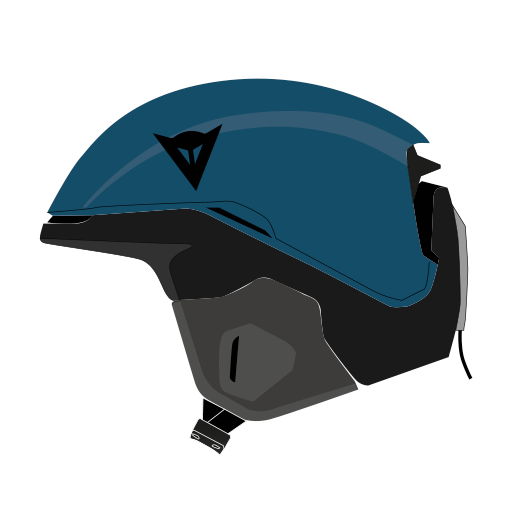 nucleo-ski-helmet-petrol-blue image number 0