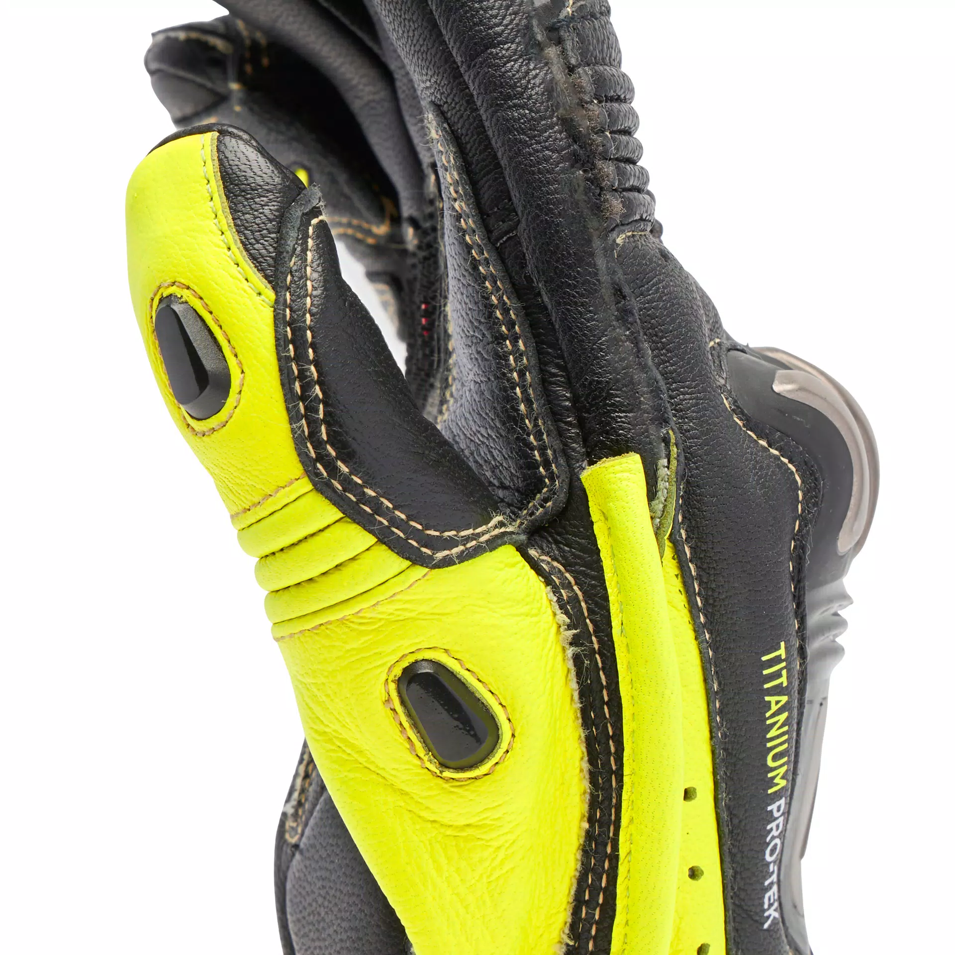 FULL METAL 7 - MEN'S MOTORCYCLE RACING LEATHER GLOVES