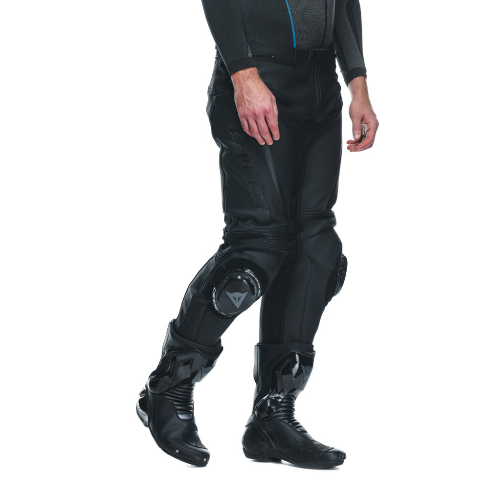 delta-4-motorradhose-aus-leder-herren-black-black image number 5