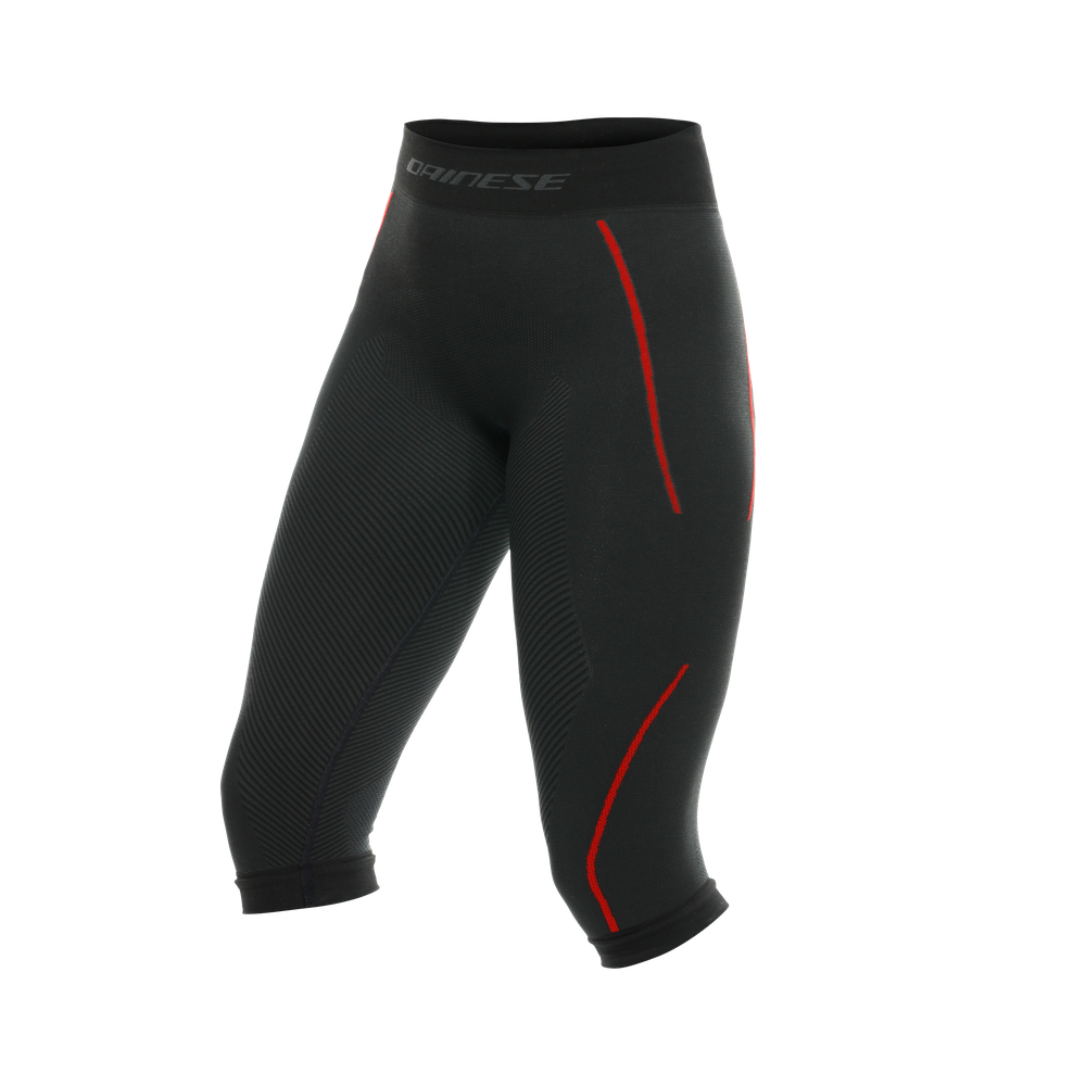 sottopantaloni-termici-3-4-sci-donna-black-red image number 0