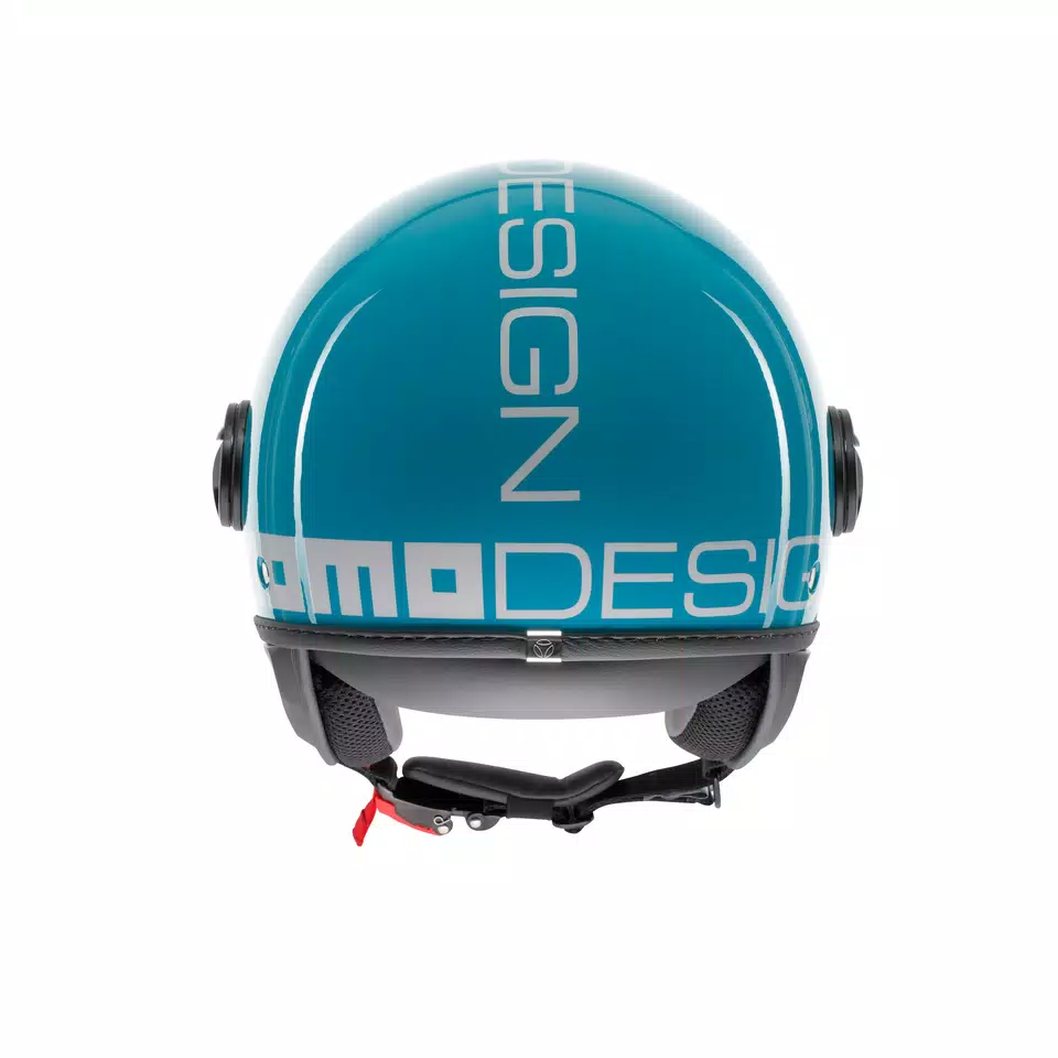 MOMODESIGN FGTR CLASSIC CANDY LAKE BLUE / WHITE - JET HELMET WITH VISOR E2206 -  - 5