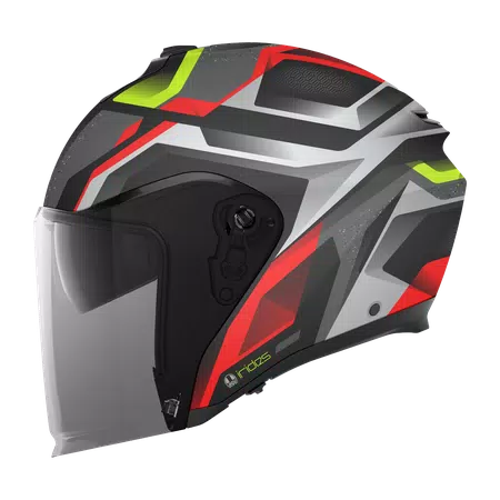 IRIDES AGV E2206 - ZURIGO BLACK/RED/YELLOW FLUO -  - 4