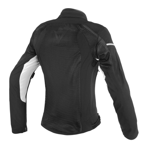 air-frame-d1-tex-giacca-moto-estiva-in-tessuto-donna-black-black-white image number 1