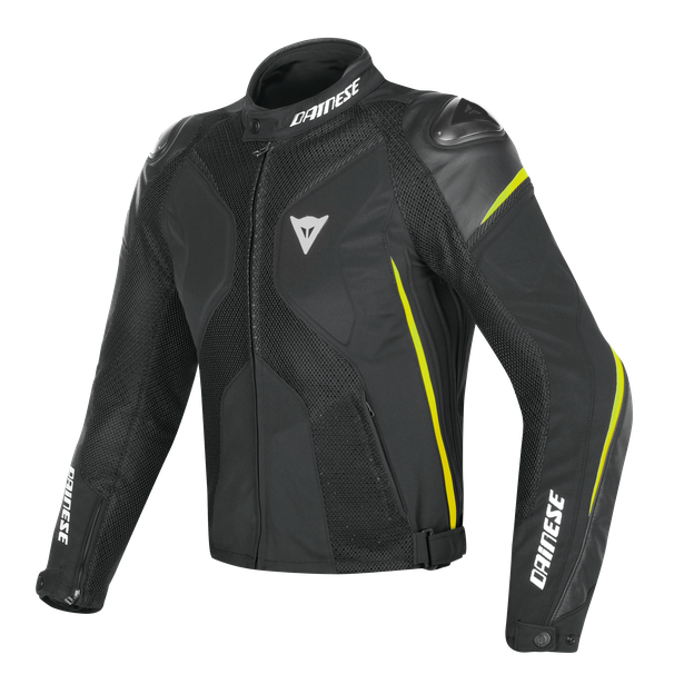 super-rider-d-dry-jacket-black-black-fluo-yellow image number 0