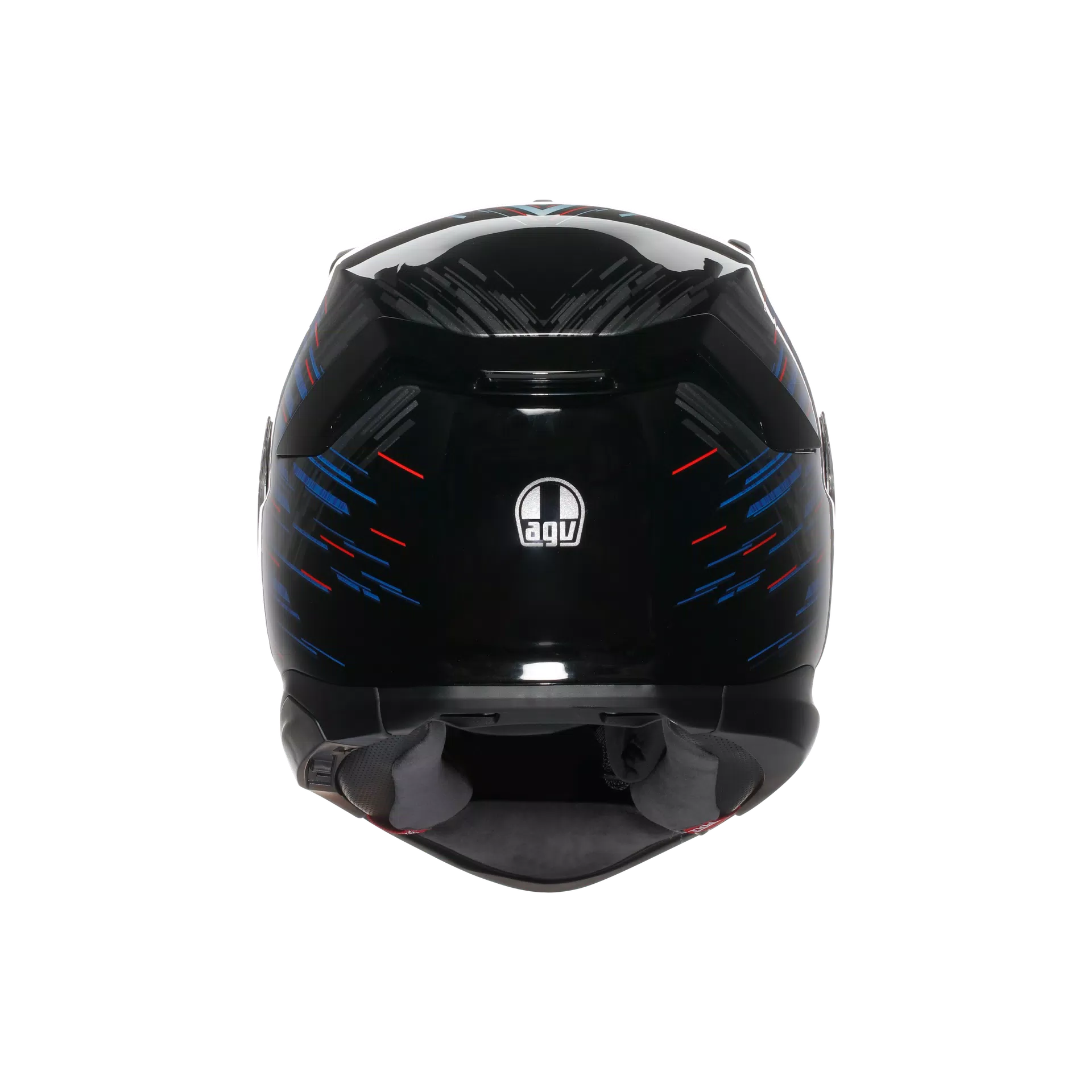 K7 AGV E2206 MPLK - GENISYS MATT BLACK/BLUE/GREY