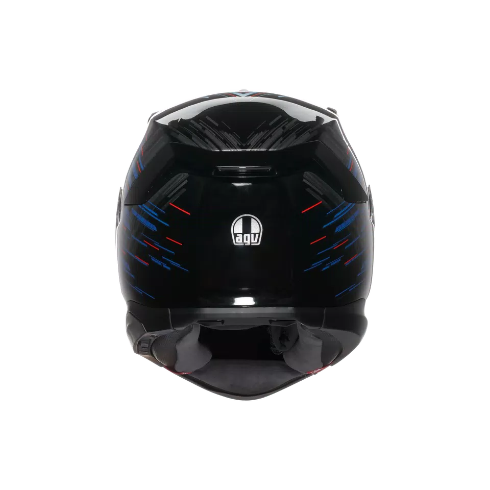 K7 AGV E2206 MPLK - GENISYS MATT BLACK/BLUE/GREY -  - 5