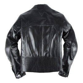 TOGA72 LEATHER JACKET BLACK
