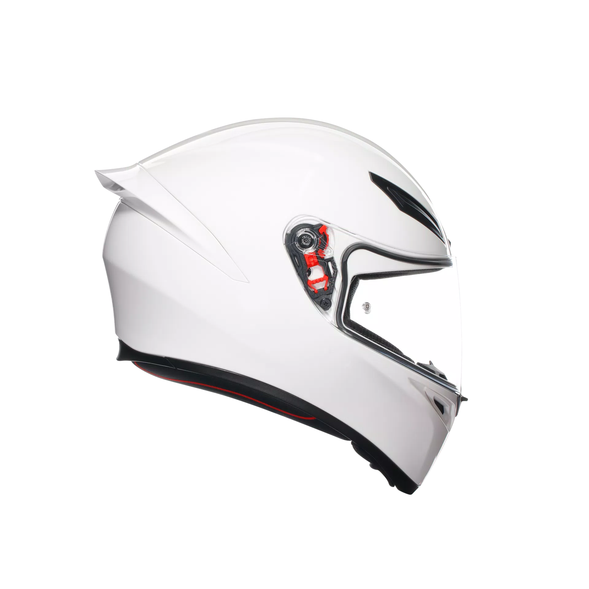 K1 S WHITE - MOTORBIKE FULL FACE HELMET DOT (E2206)