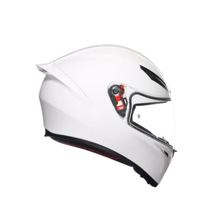K1 S WHITE - MOTORBIKE FULL FACE HELMET DOT (E2206) -  - 3