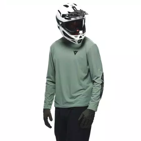 HGR JERSEY LS - MEN'S LONG SLEEVE BIKE T-SHIRT - SAGE-GREEN - 5