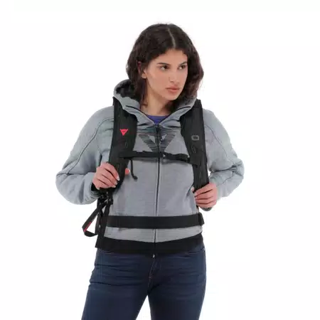 D-MACH 2 - SPORT BIKER BACKPACK - BLACK/GREY/RED - 2