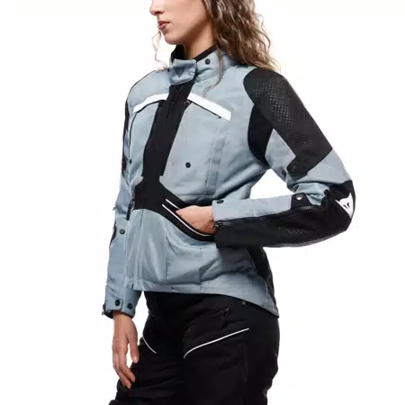 GULLFOSS&nbsp;D-DRY - WOMEN'S ALL SEASONS MOTORCYCLE JACKET - CITADEL/BLACK - 6