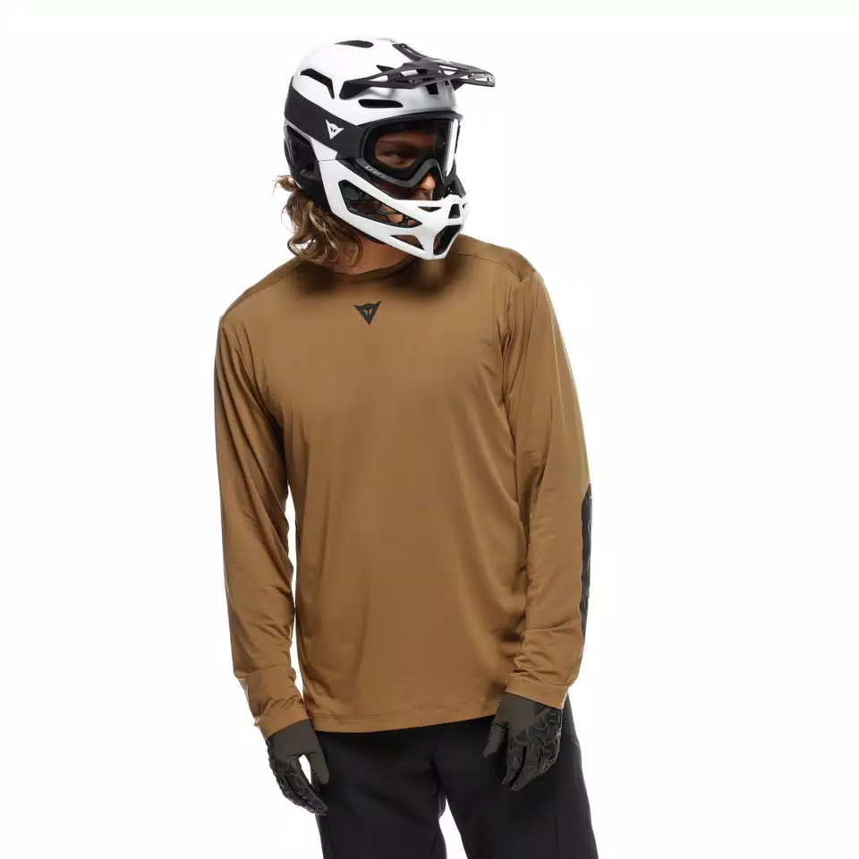 HG ROX JERSEY LS - MAGLIA BICI MANICHE LUNGHE UOMO - BROWN - 6