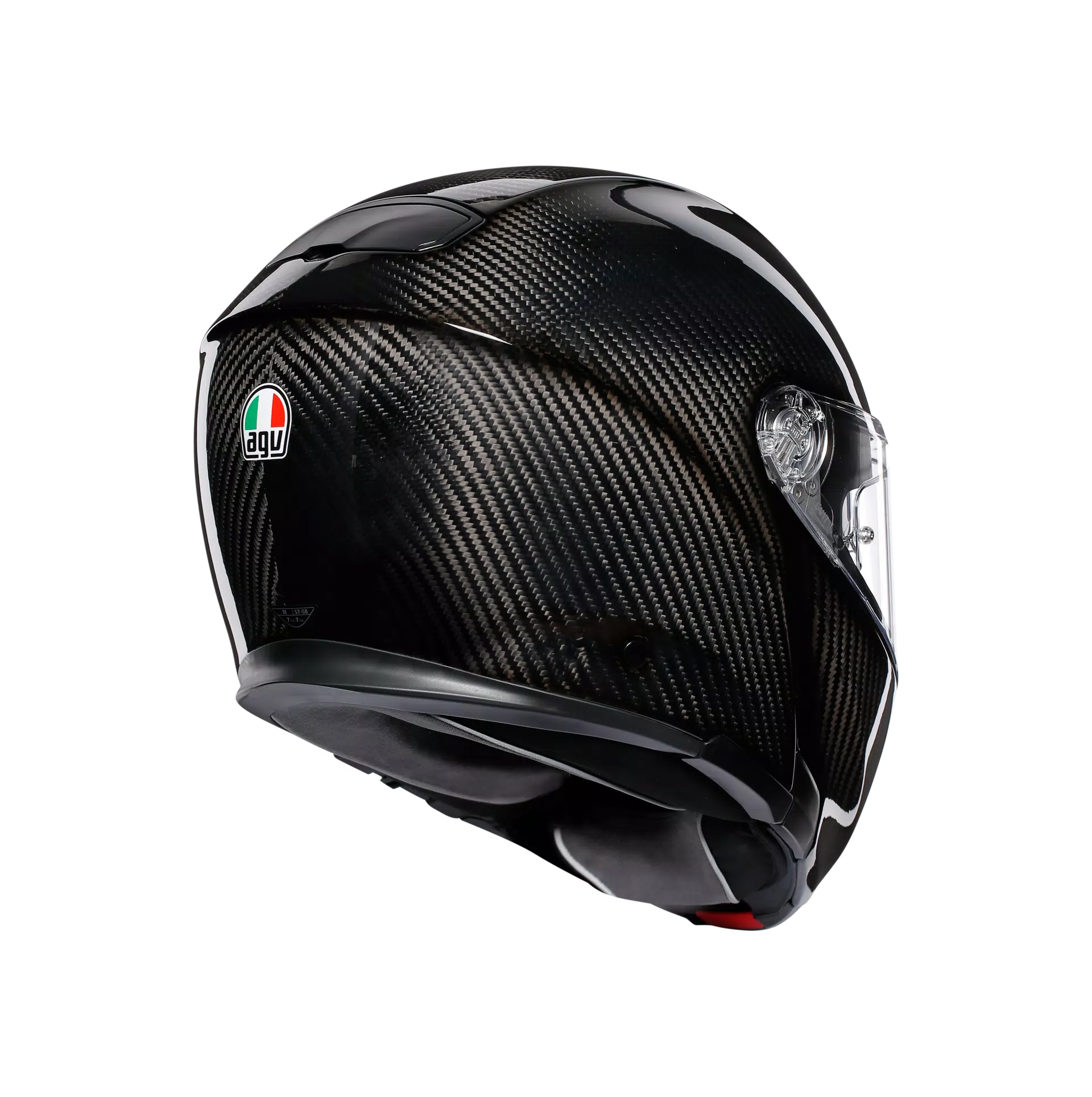 SPORTMODULAR GLOSSY CARBON - MOTORBIKE FLIP UP HELMET E2205