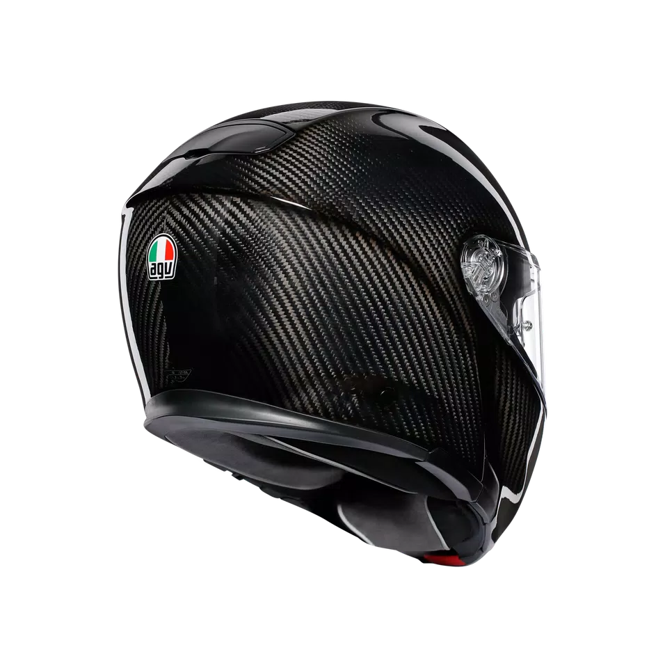 SPORTMODULAR GLOSSY CARBON - MOTORBIKE FLIP UP HELMET E2205 -  - 5
