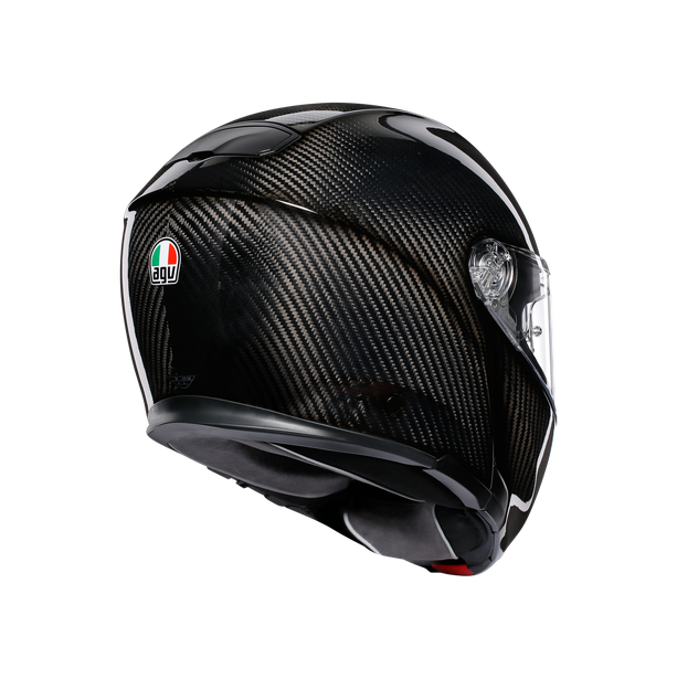 sportmodular-glossy-carbon-motorbike-flip-up-helmet-e2205 image number 4