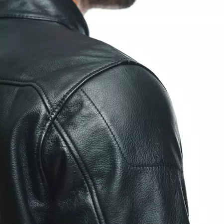MIKE 3 - HERREN MOTORRADJACKE AUS LEDER - BLACK - 6