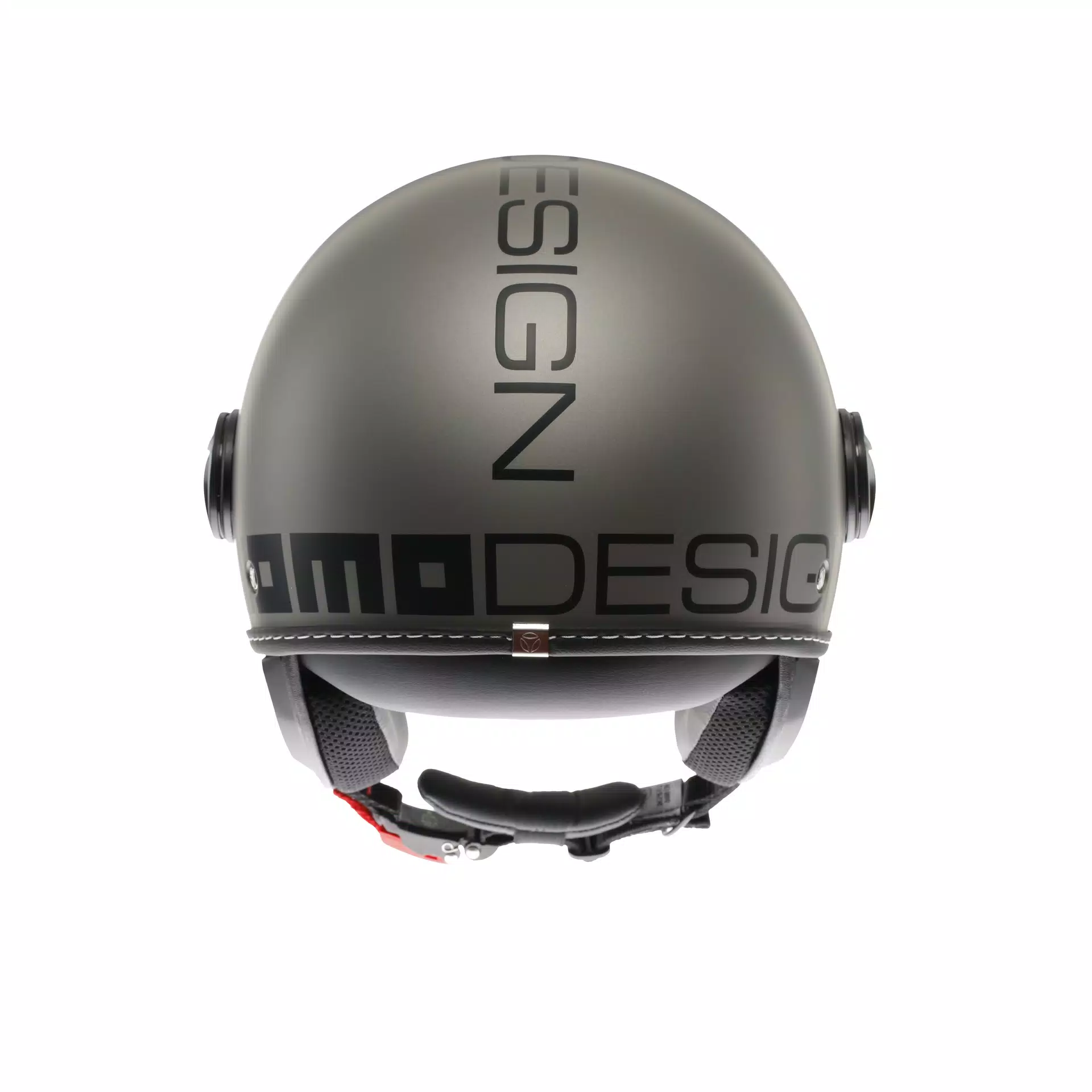 MOMODESIGN FGTR EVO MATT TITANIUM FROST / BLACK - JET HELMET WITH DUAL VISOR E2206