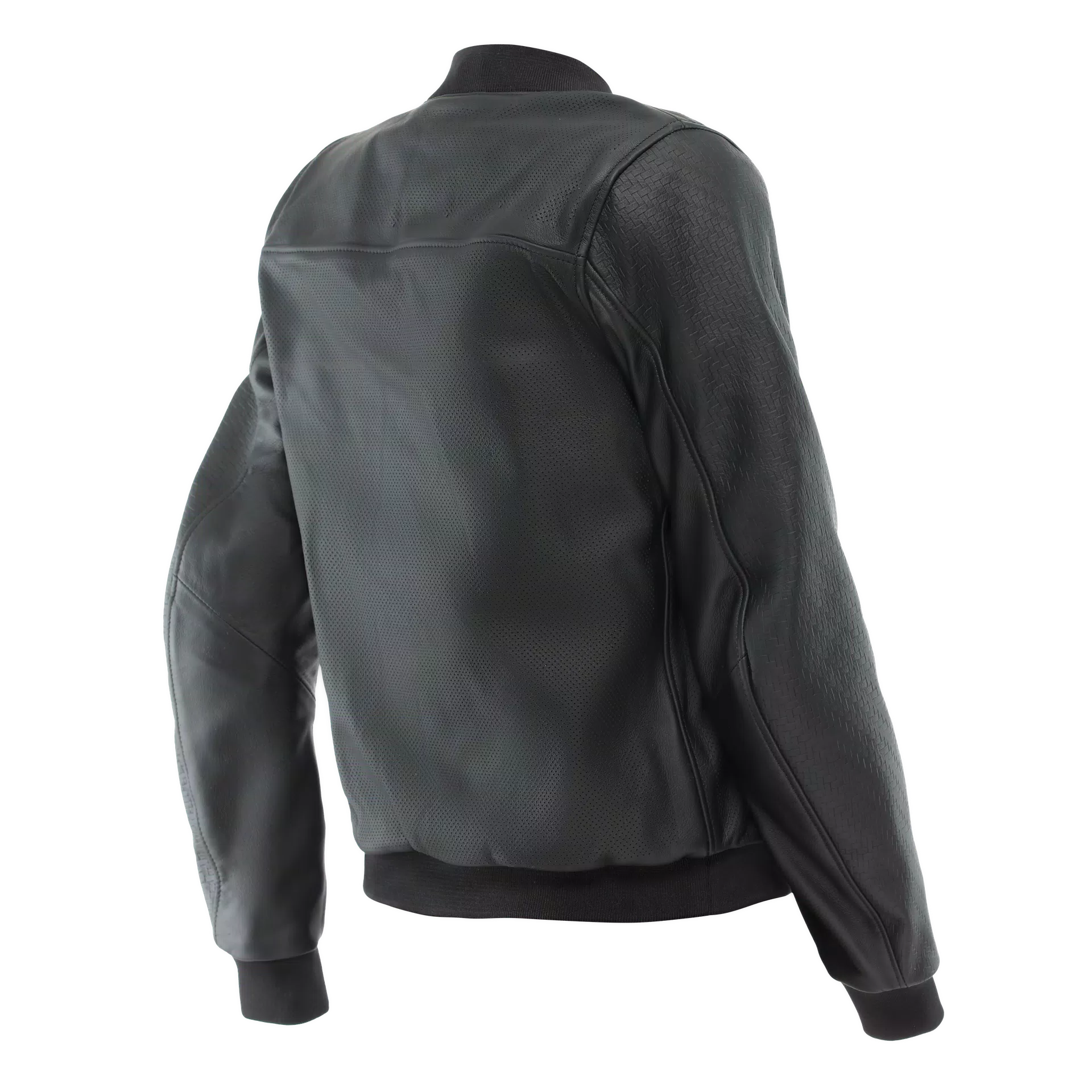 ACCENTO - GIACCA MOTO IN PELLE PERFORATA DONNA