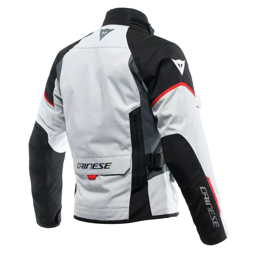TEMPEST 3 D-DRY® - MEN'S WATERPROOF MOTORCYCLE JACKET - GLACIER-GRAY/BLACK/LAVA-RED - 2