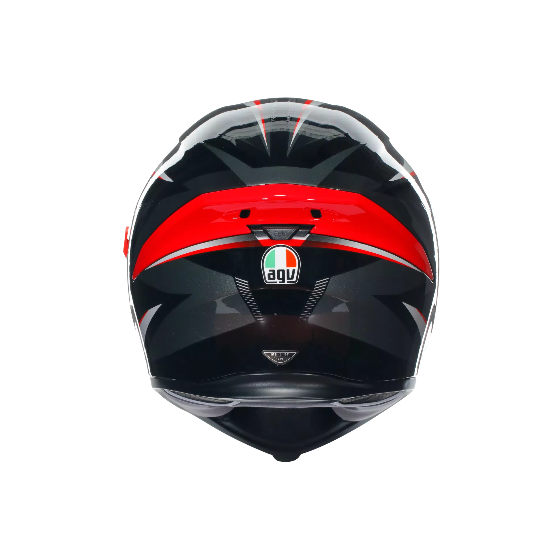 K5 S AGV DOT(ECE) MULTI MPLK - PLASMA BLACK/GREY/RED