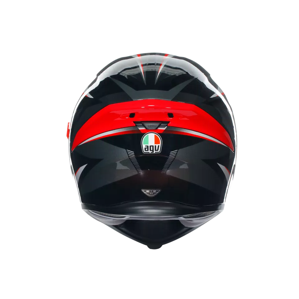 K5 S AGV DOT(ECE) MULTI MPLK - PLASMA BLACK/GREY/RED -  - 4