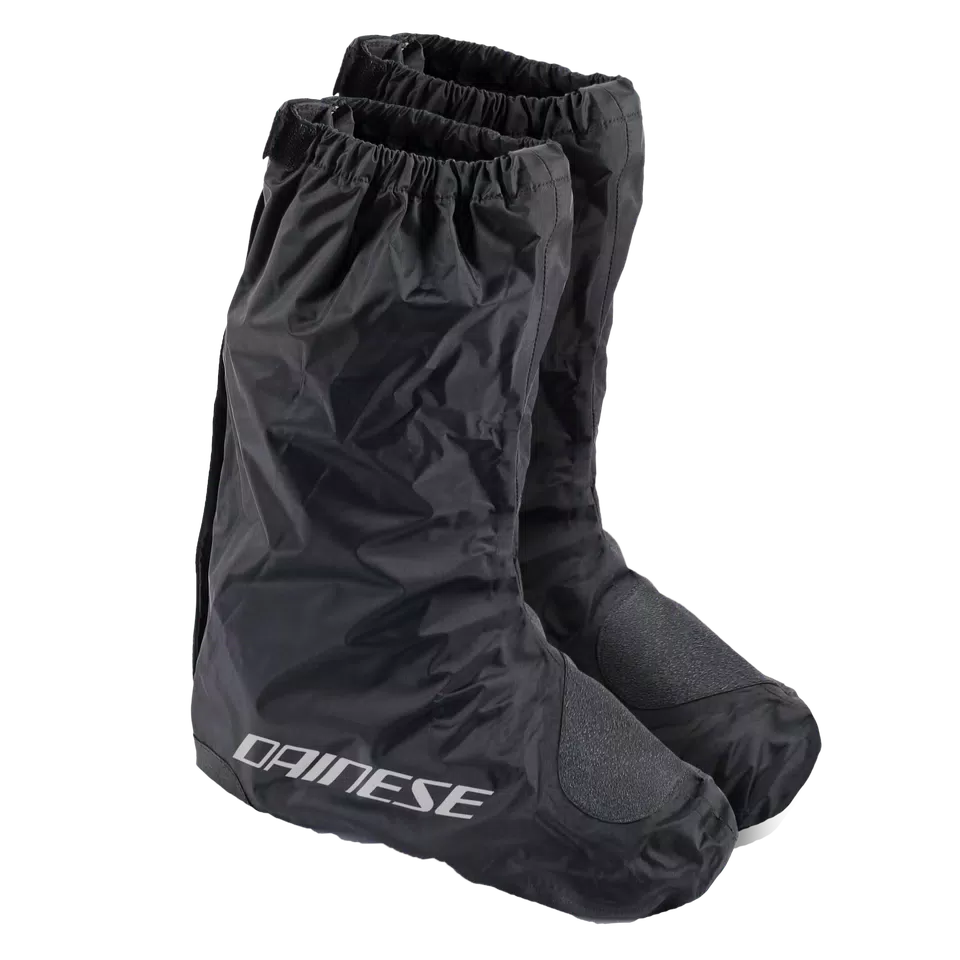 RAIN - UNISEX RAINPROOF MOTORCYCLE BOOT COVERS - BLACK - 1