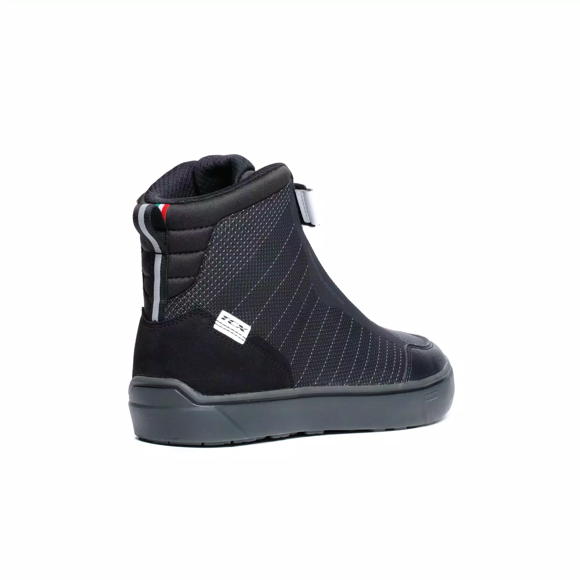 IKASU 2 WP ZAPATOS DE MOTO IMPERMEABLES HOMBRE - NEGRO/BLANCO