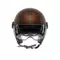 MOMODESIGN FGTR EVO MATT ESPRESSO / SCHWARZ - JET-HELM MIT DOPPELVISIER E2206