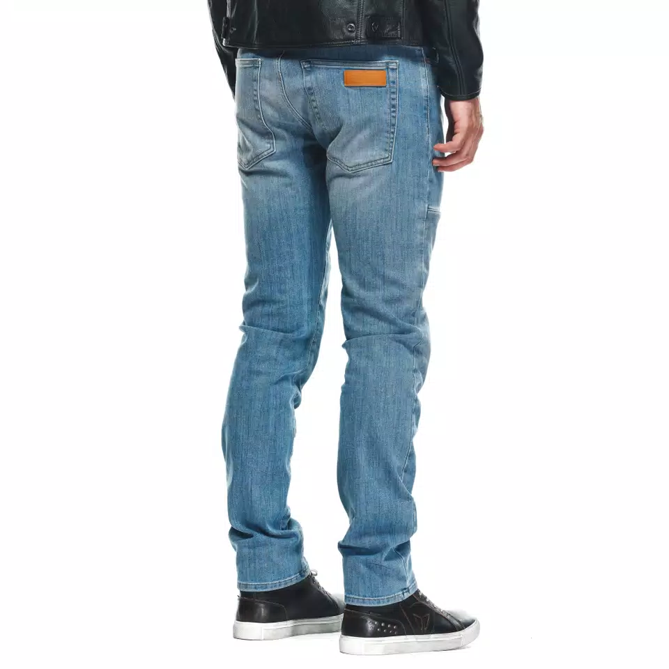 DENIM STONE SLIM TEX PANTS - LIGHT-BLUE - 6