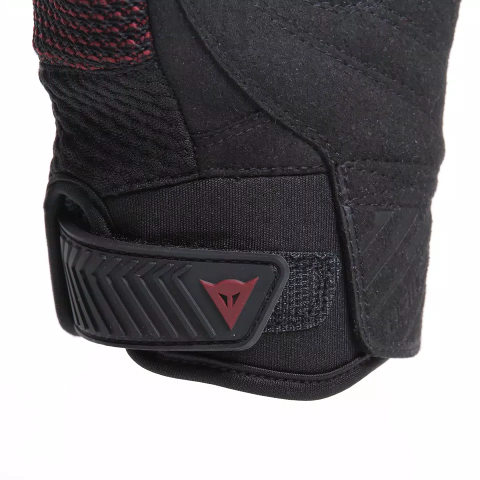 TORINO - GUANTI MOTO IN TESSUTO DONNA - BLACK/APPLE-BUTTER - 9
