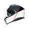 TOURMODULAR BALANCE WHITE/GREY/RED - CASCO MOTO MODULARE E2206