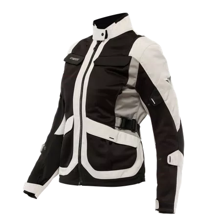 DESERT TEX - WOMEN'S TOURING SUMMER MOTORCYCLE JACKET IN FABRIC - PEYOTE/BLACK/STEEPLE-GRAY - 1