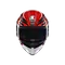 K1 S LION BLACK/RED/WHITE - MOTORBIKE FULL FACE HELMET DOT (E2206)