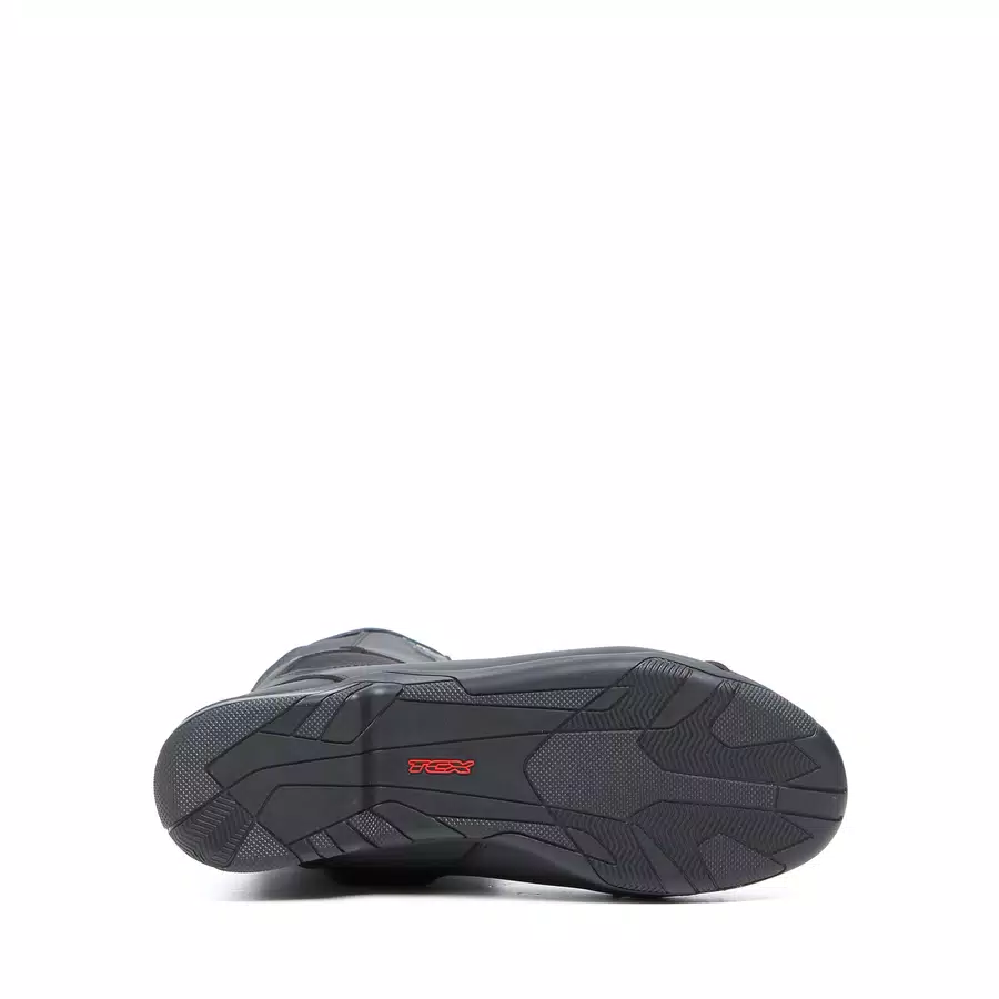 Bogotto Assen Stivali da moto, nero/giallo fluo, 45