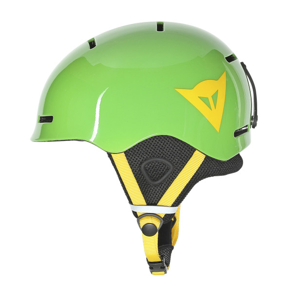 B-ROCKS HELMET EDEN-GREEN/LEMON-CHROME- Helme