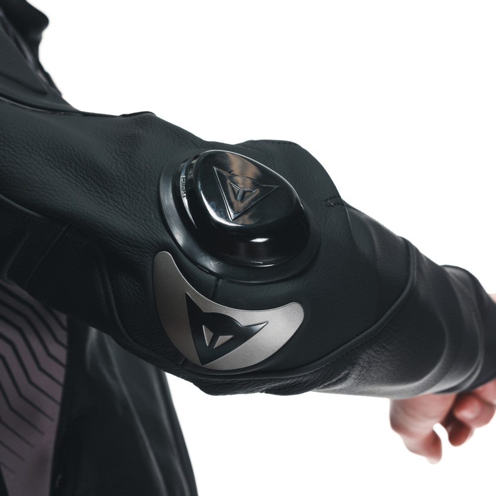 super-speed-4-leather-jacket-black-matt-charcoal-gray image number 9