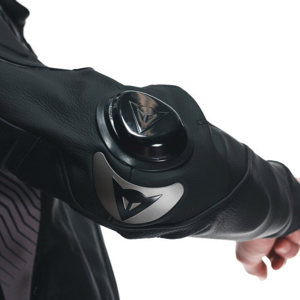 super-speed-4-giacca-moto-in-pelle-uomo-black-matt-charcoal-gray image number 9