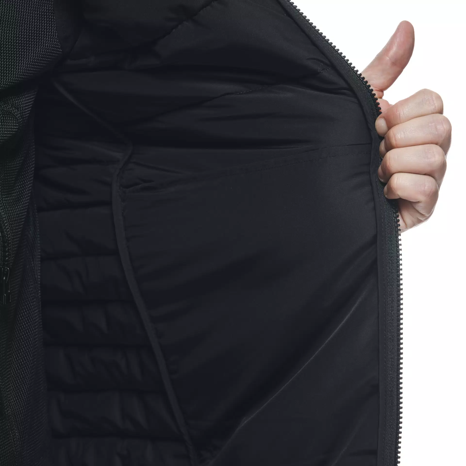 AFTER RIDE - SLEEVELESS WINDPROOF MOTORCYCLE JACKET MEN - MID LAYER WINTER